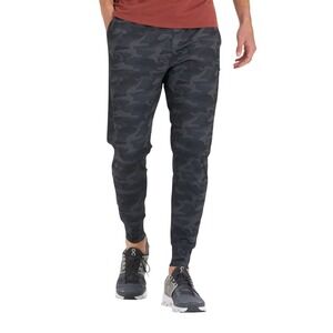 VUORI MEN'S SUNDAY PERFORMANCE JOGGER, Black Camo, Size Small